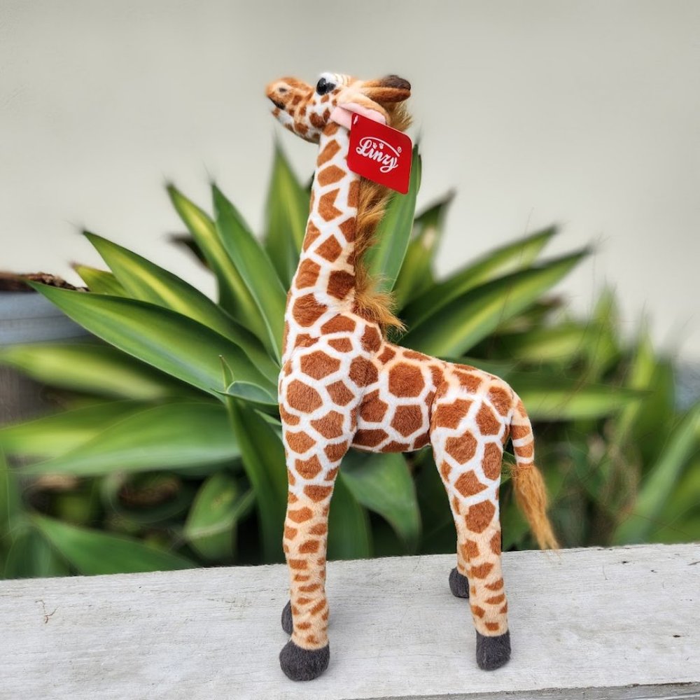 NEW 22" Giraffe Stuffed Animal Baby Shower Nursery Bedroom Room Decor Plush Linz - Picture 7 of 13
